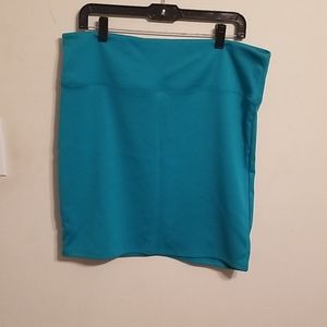 teal dress skirt